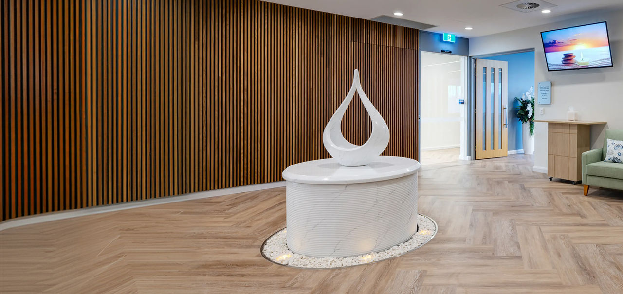 chapel in funeral home