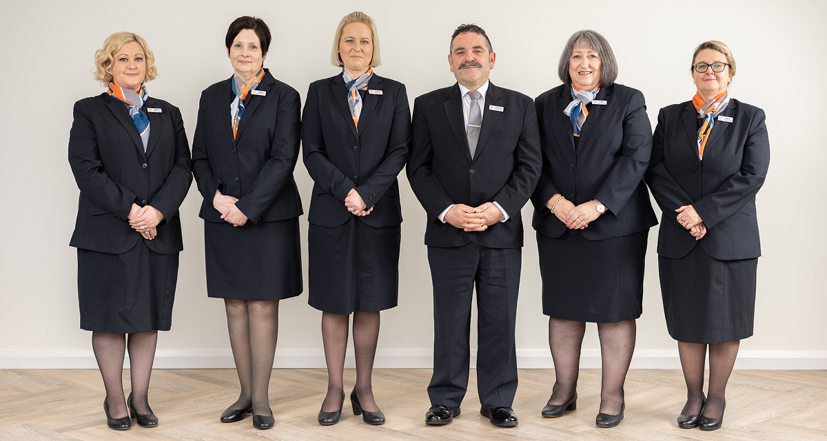 team of funeral directors