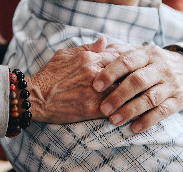 hands holding
