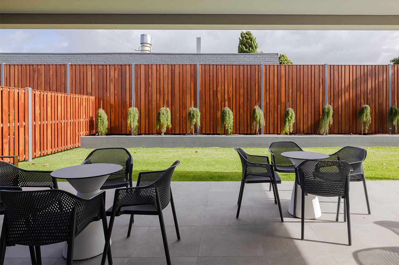 Our Outdoor Terrace Area